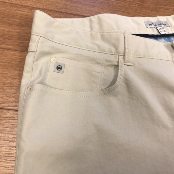 Peter Millar Cream Chinos - Picture 5 of 10